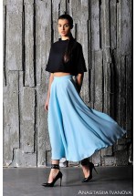 Cпідниця міді в блакитному кольорі