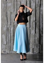 Cпідниця міді в блакитному кольорі
