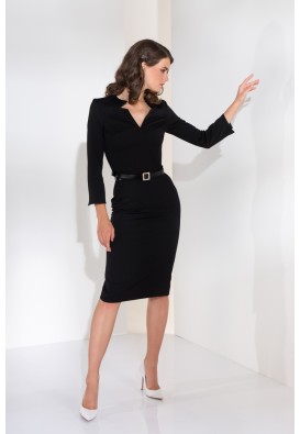 Чорна сукня футляр на роботу