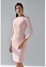 Бізнес-сукня у кольорі нюд