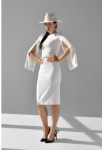 Чорна елегантна сукня міді