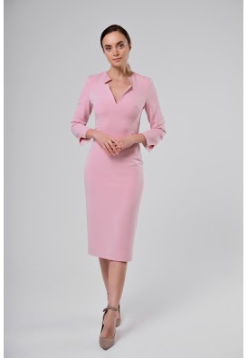 Базова сукня у кольорі пудра