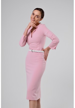 Базова сукня у кольорі пудра