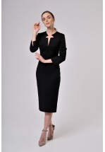 Чорна сукня футляр на роботу