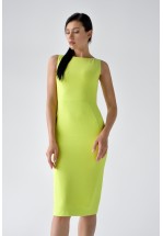 Зелена елегантна сукня по фігурі