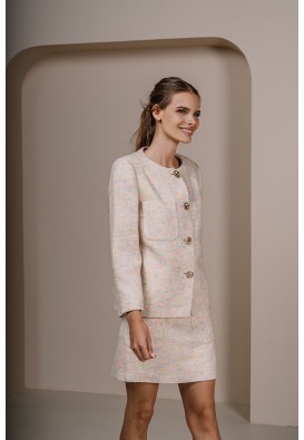 Жакет із твіду в стилі тиха розкіш