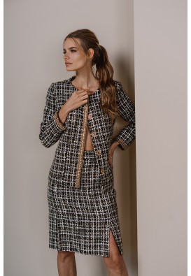 Спідниця із розкішного твіду