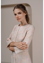 Сукня міді із твіду в стилі тиха розкіш