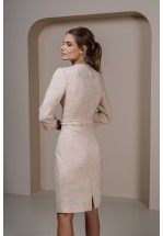 Сукня міді із твіду в стилі тиха розкіш