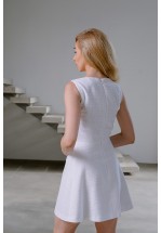 Елегантна біла сукня міні