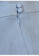 Блакитна спідниця міді