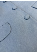 Класичний блакитний жакет