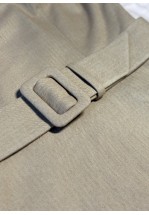 Бежева класична сукня