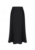 Чорна міді спідниця