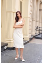 Шовкова сукня міді