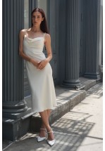 Шовкова сукня міді