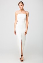 Вечірня довга сукня-бюстьє 