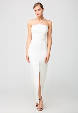 Вечірня довга сукня-бюстьє 