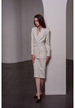 Елегантна біла спідниця