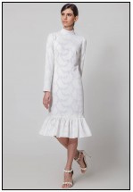 Сукня міді з шифону