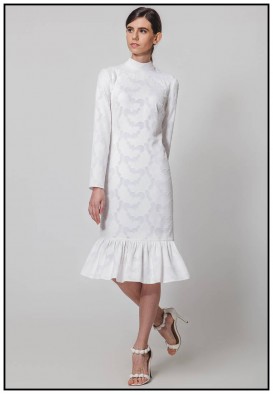 Сукня міді з шифону