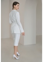 Елегантна біла спідниця