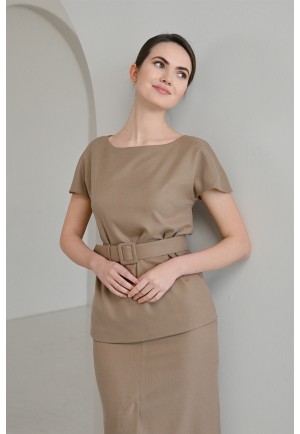 Топ-жакет без рукавів 