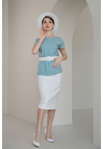 Топ-жакет у діловому стилі