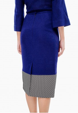 Тепла спідниця із вовни