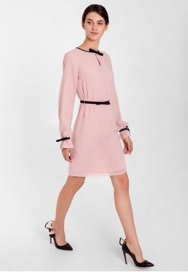 Пудрова сукня міні