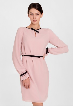 Пудрова сукня міні