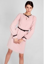 Пудрова сукня міні