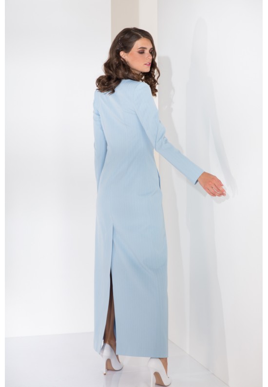 Сукня-піджак довжини максі