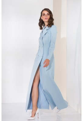 Сукня-піджак довжини максі