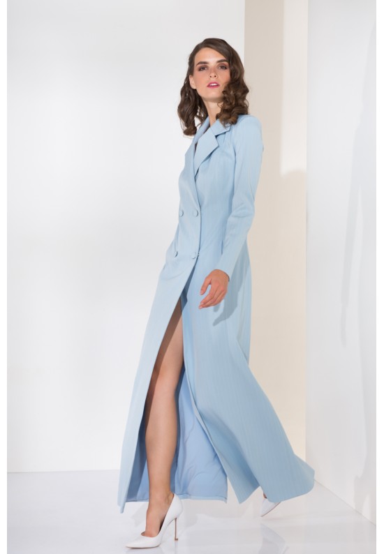 Сукня-піджак довжини максі