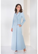 Сукня-піджак довжини максі