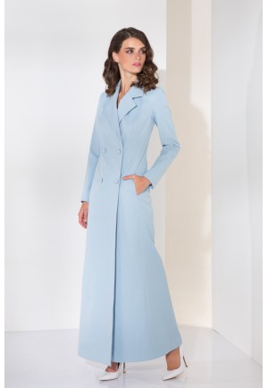 Сукня-піджак довжини максі