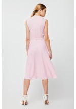 Шифонова сукня міді на запах