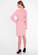 Сукня-жакет у рожевому кольорі