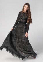 Розкішна вечірня довга сукня