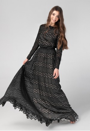 Розкішна вечірня довга сукня