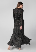 Розкішна вечірня довга сукня