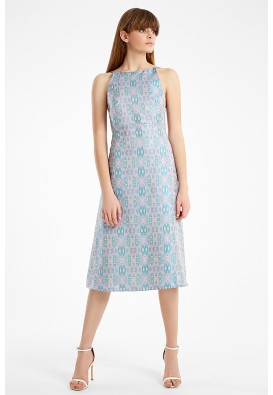 Шовкова сукня міді