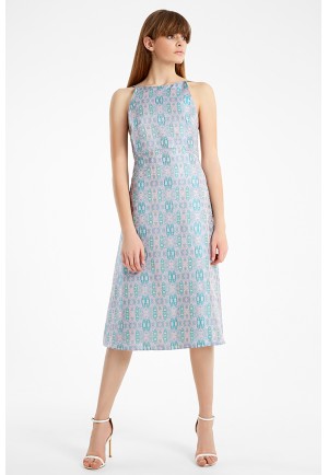 Шовкова сукня міді