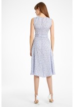 Шифонова фіалкова сукня