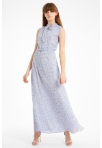 Шифонова довга сукня