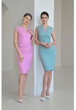 Ділова елегантна сукня міді