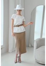 Елегантна міді спідниця 