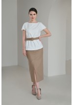 Елегантна міді спідниця 