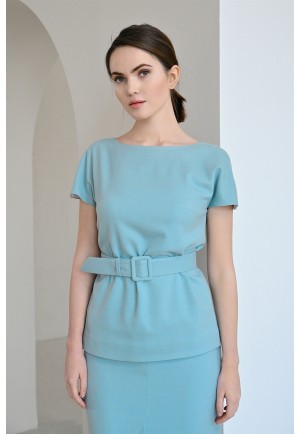 Топ-жакет у діловому стилі